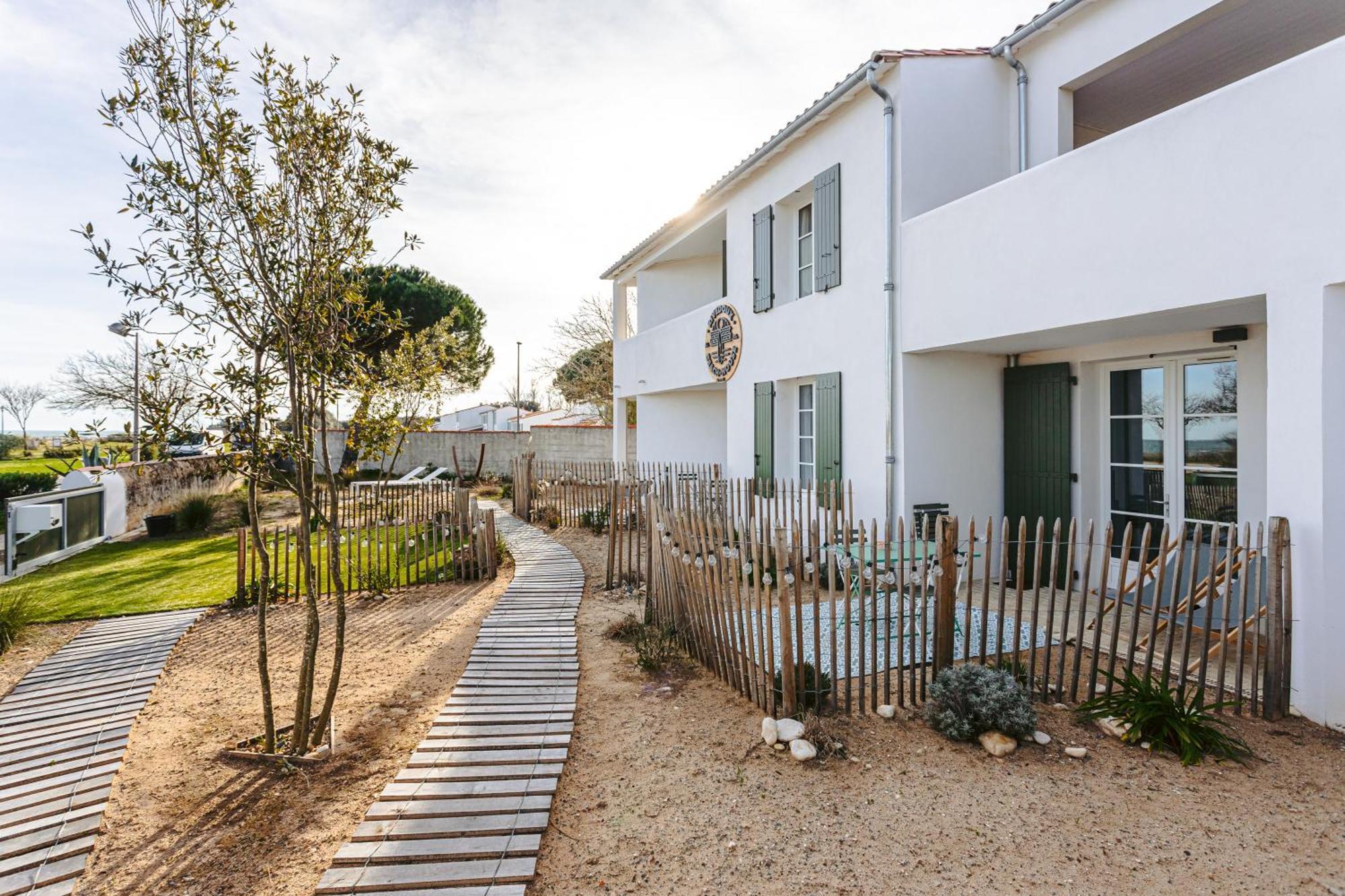 La Plage, T2 Vue Mer Rivedoux-Plage Exterior foto